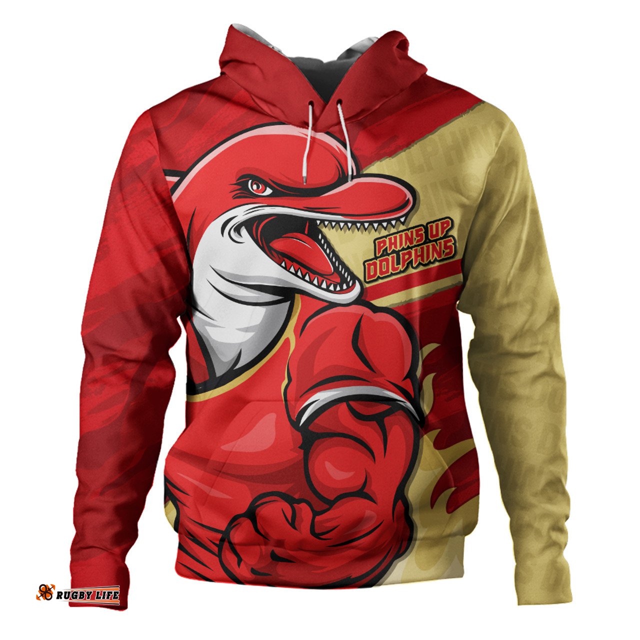 Amazing Aussie Redcliffe Dolphins Defend The Pride Hoodie