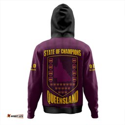 Amazing Aussie Queensland Maroons Dynasty Of Maroons Hoodie