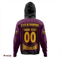 Amazing Aussie Queensland Maroons Dynasty Of Maroons Hoodie