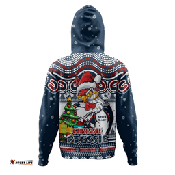 Amazing Aussie Sydney Roosters Aussie Ugly Christmas For Die Hard Fan Supporters Hoodie