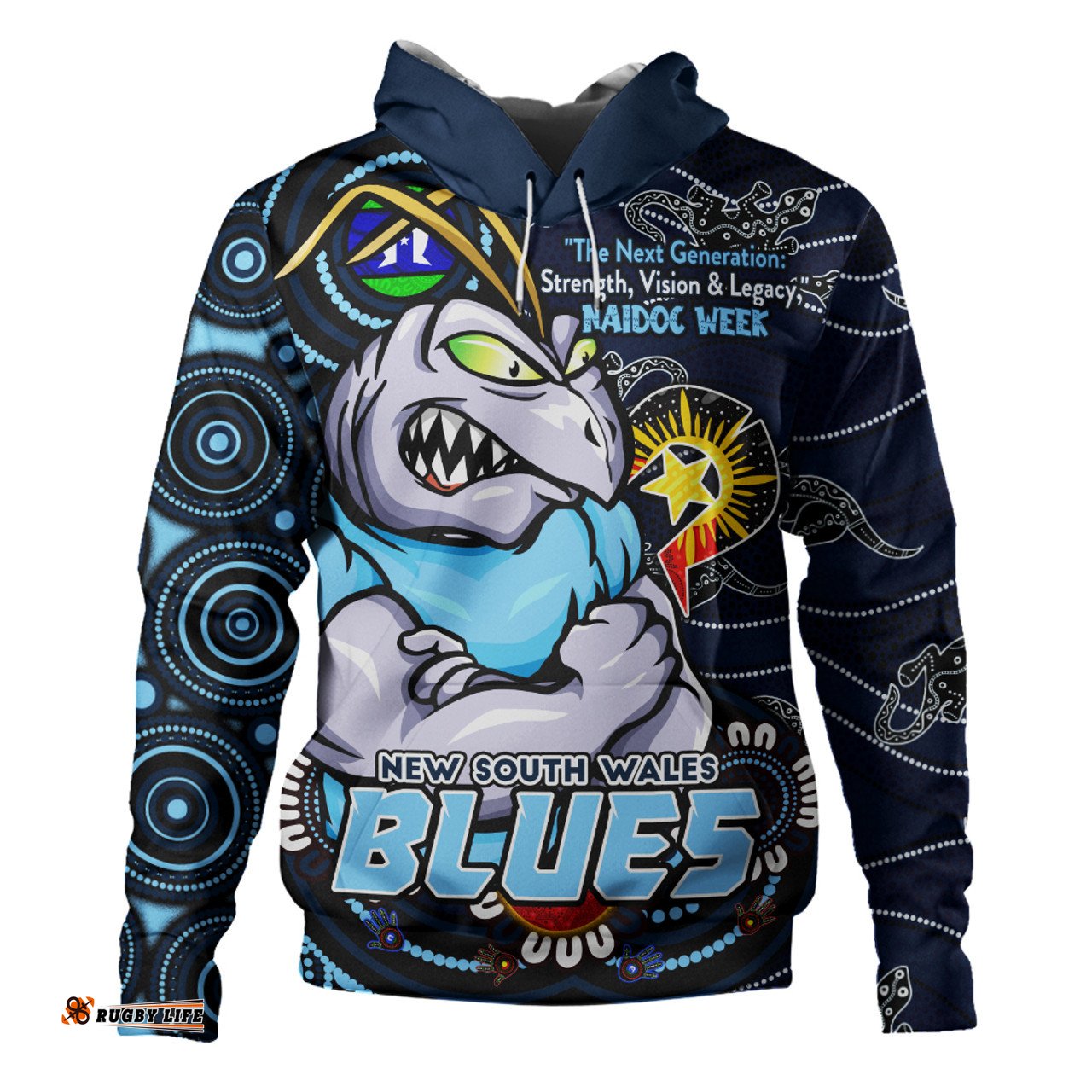 Amazing Aussie New South Wales Blues Spirit Of NAIDOC Series Hoodie