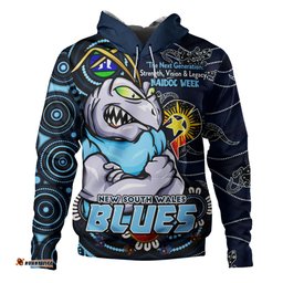 Amazing Aussie New South Wales Blues Spirit Of NAIDOC Series Hoodie