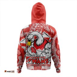 Amazing Aussie Sydney Swans Blazing Spirit Of Victory Hoodie
