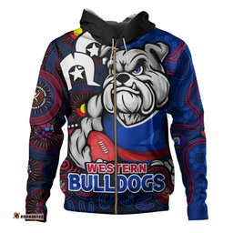 Amazing Aussie Western Bulldogs NAIDOC Spirit Of Country Hoodie