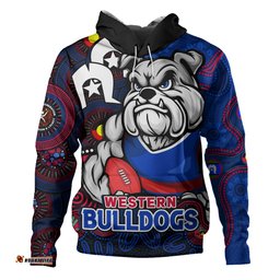 Amazing Aussie Western Bulldogs NAIDOC Spirit Of Country Hoodie