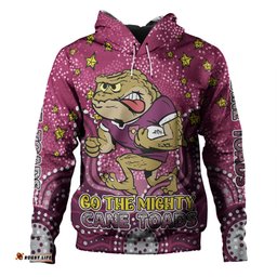 Amazing Aussie Queensland Cane Toads Custom Custom With Aboriginal Inspired Style Of Dot Painting Patterns Hoodie