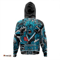 Amazing Aussie Port Adelaide Blazing Spirit Of Victory Hoodie
