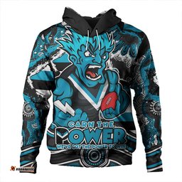 Amazing Aussie Port Adelaide Blazing Spirit Of Victory Hoodie