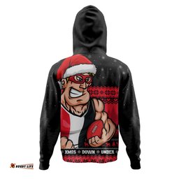 Amazing Aussie St Kilda Merry Christmas Down Under Footy Power Style Hoodie