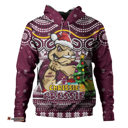 Amazing Aussie Queensland Maroons Aussie Ugly Christmas For Die Hard Fan Supporters Hoodie