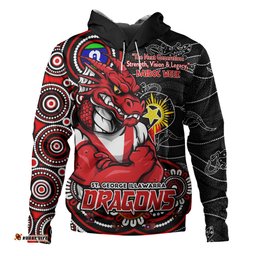 Amazing Aussie St. George Illawarra Dragons Spirit Of NAIDOC Series Hoodie