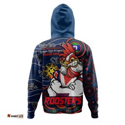 Amazing Aussie Sydney Roosters Spirit Of NAIDOC Series Hoodie