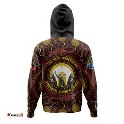 Amazing Aussie Indigenous Australian Aboriginal Naidoc Week Vision Of The Torres Warriors Hoodie