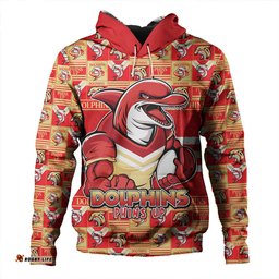 Amazing Aussie Redcliffe Dolphins Champion s Pride Comic Style Hoodie