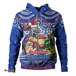 Amazing Aussie Newcastle Knights Aussie Ugly Christmas For Die Hard Fan Supporters Hoodie