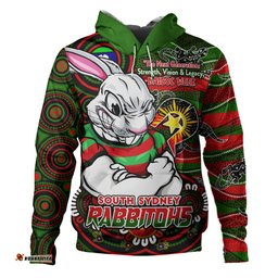 Amazing Aussie South Sydney Rabbitohs Spirit Of NAIDOC Series Hoodie