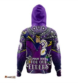 Amazing Aussie Melbourne Storm Naidoc Week Custom Melbourne Storm For Our Elders Hoodie