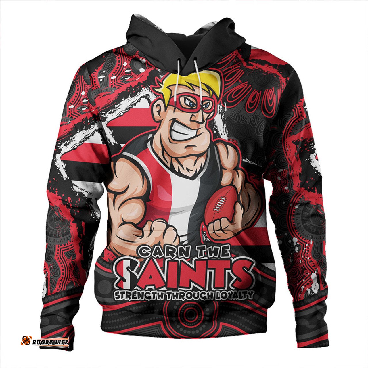 Amazing Aussie St Kilda Blazing Spirit Of Victory Hoodie