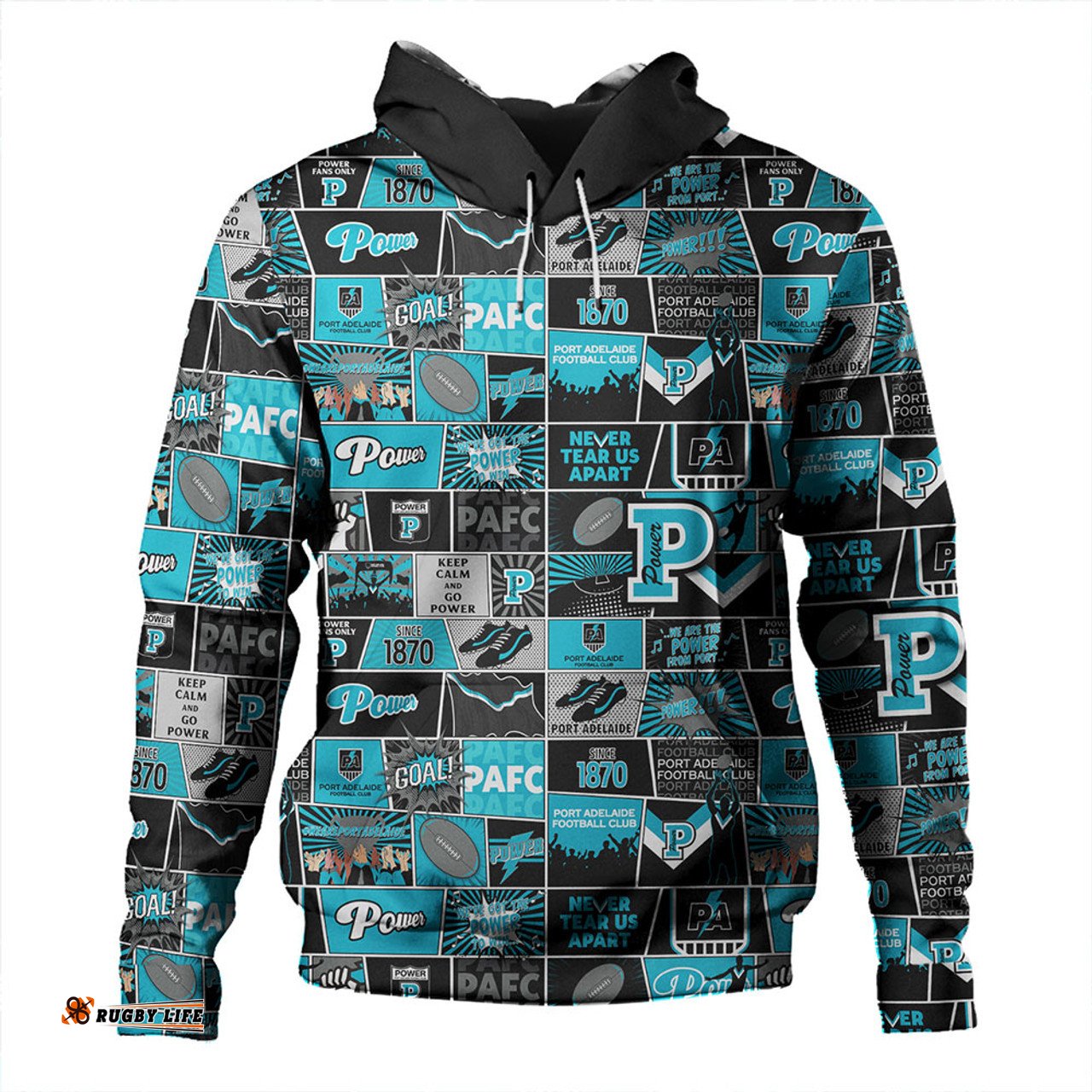 Amazing Aussie Port Adelaide Legacy Of The Pride Comic Style Hoodie