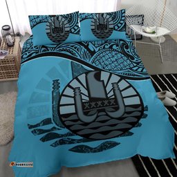 Tahiti Bedding Set Blue A24