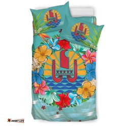 Tahiti Bedding Set - Tiffany Hibiscus A02