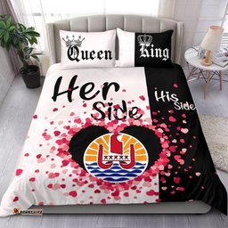 French Polynesia Bedding Set Couple King/Queen Her Side/His Side A7