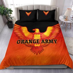 Orange Army Bedding Set Cricket Sporty Style A31