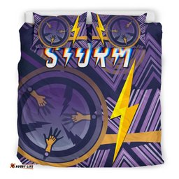 Melbourne Storm Bedding Set Simple Indigenous - Purple