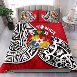 Tonga Rugby Bedding Set Polynesian Style