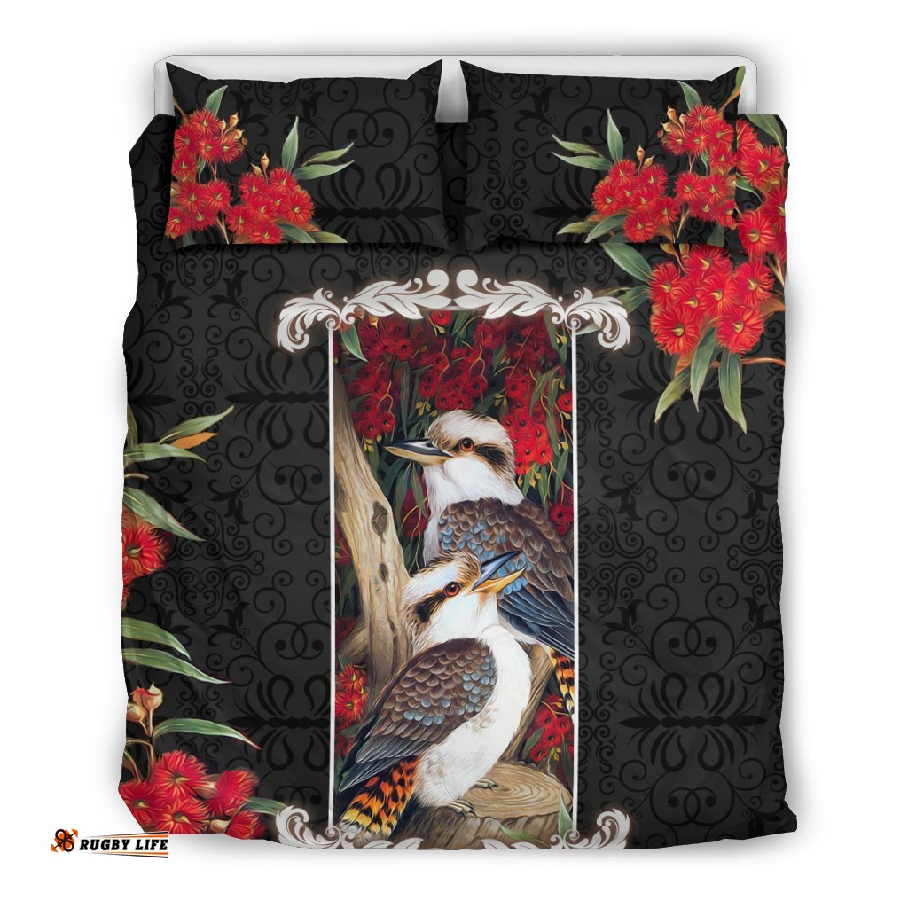 Bedding Sets - Kookaburra Bed Waratah Flowers Patterns Sets