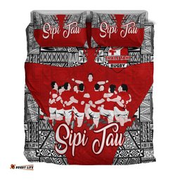 Tonga Rugby Ikale Tahi Sipi Tau Bedding Set