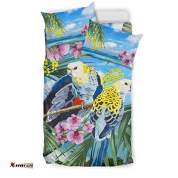 Australia Bedding Sets - Cockatoo Bed Jungle Landscape Art Sets