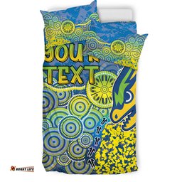 Eels Rugby Bedding Set - Custom Super Eels Bedding Set RLT13
