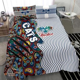 Geelong Naidoc Week Bedding Set Cats Indigenous Version Special