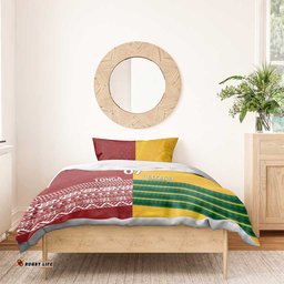 Australia - Tonga Rugby Custom Bedding Set Minimalist Dynamic