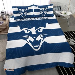 Custom Personalised Cats Energetic Bedding Set Indigenous