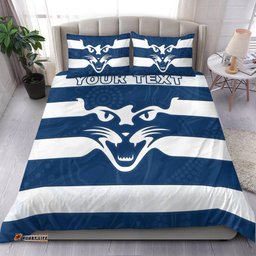 Custom Personalised Cats Energetic Bedding Set Indigenous