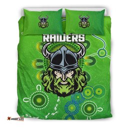 Canberra Raiders Bedding Set Indigenous Country Style