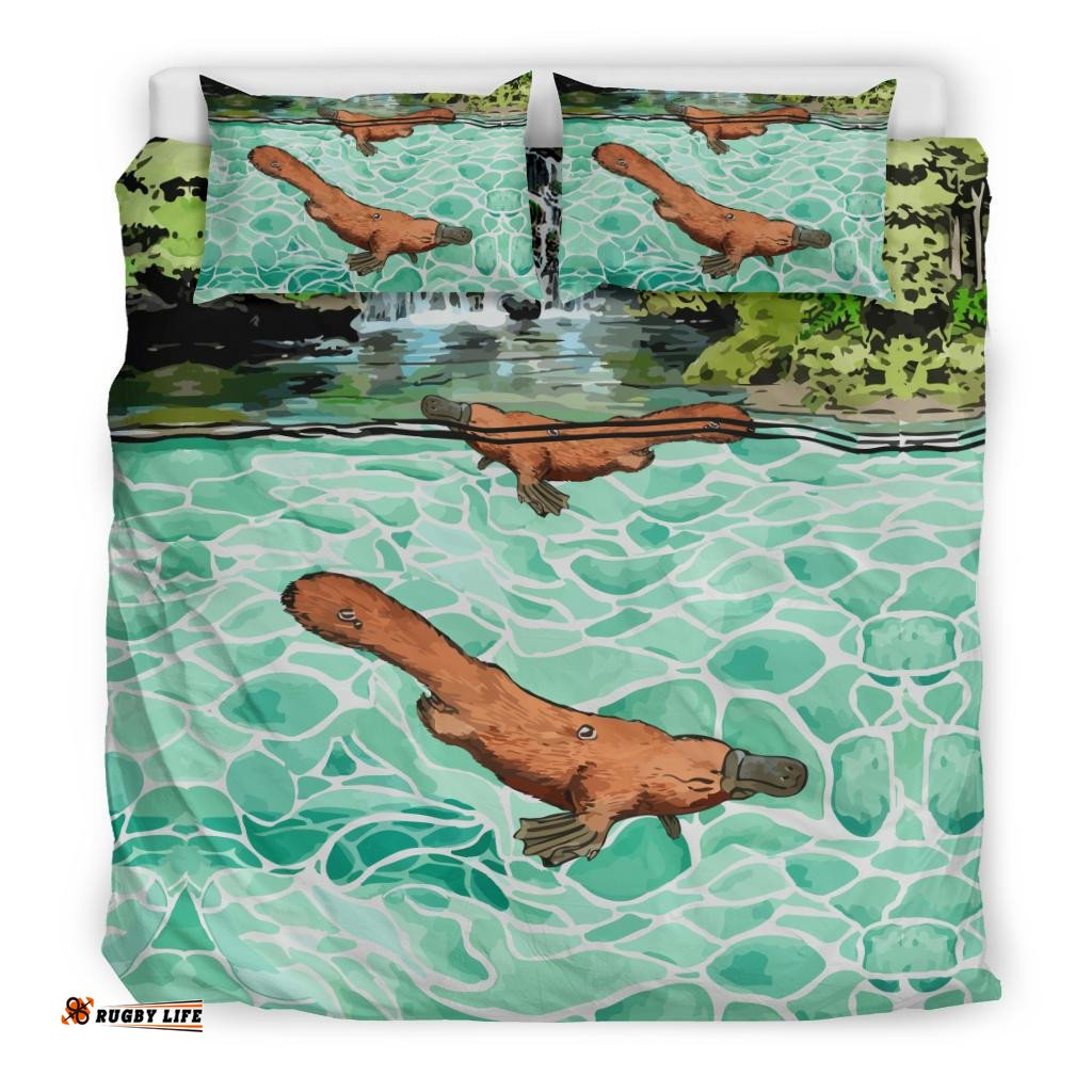 Australia Bedding Sets - Platypus Bed Tasmania Landscape Art Sets