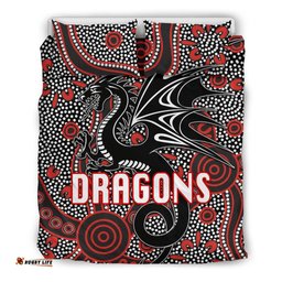 St. George Dragons Bedding Set Unique Indigenous