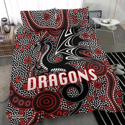 St. George Dragons Bedding Set Unique Indigenous