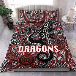 St. George Dragons Bedding Set Unique Indigenous