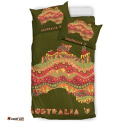 Bedding Sets - Australia Map Bed Patterns Sets Ver02