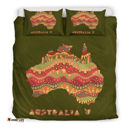 Bedding Sets - Australia Map Bed Patterns Sets Ver02