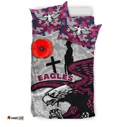 Sea Eagles Bedding Set Anzac Day Aboriginal style