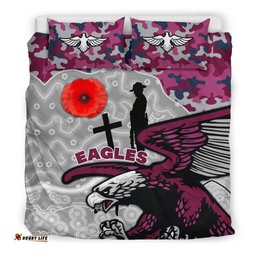 Sea Eagles Bedding Set Anzac Day Aboriginal style