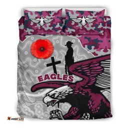 Sea Eagles Bedding Set Anzac Day Aboriginal style