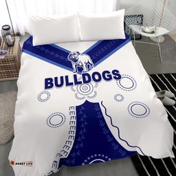 Canterbury-Bankstown Bulldogs Bedding Set Simple Indigenous