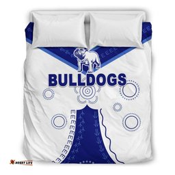 Canterbury-Bankstown Bulldogs Bedding Set Simple Indigenous