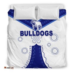 Canterbury-Bankstown Bulldogs Bedding Set Simple Indigenous
